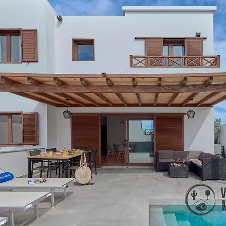 Vila Mauruuru - 10 Minutes Walking To Marina Rubicon, Heated Pool, Bbq & Office Space With Desk And High Speed Internet Playa Blanca (Lanzarote)
